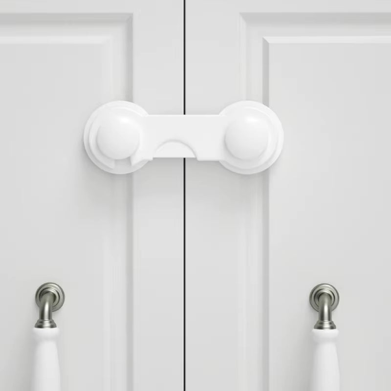 10PCS Baby Safety Locks Cabinet Locks Room Locks Drawer Locks Anti-Pinch Folio Locks Safety Protection Products