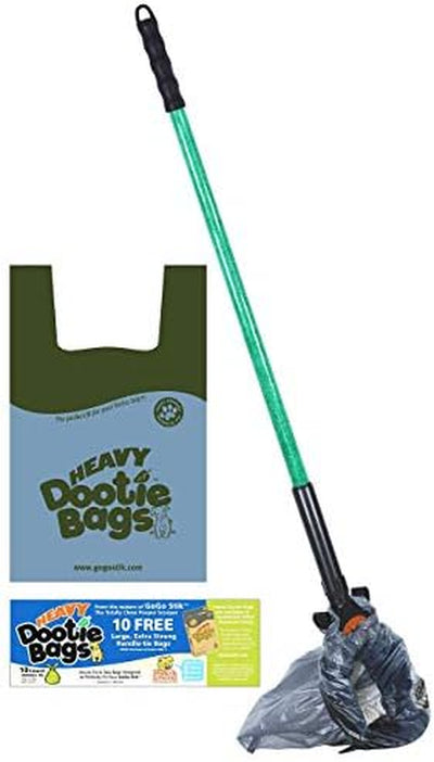 Premium Heavy-Duty Waste Bags with Easy-Tie Handles for Pet Waste and Litter Disposal - Versatile, Leakproof, and Eco-Friendly Cornstarch Material, Ideal for Swivel Bins and Scoopers