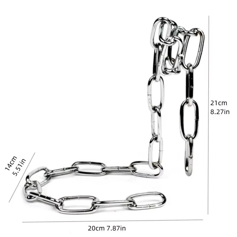Magical Floating Chain Wine Bottle Holder – Gravity-Defying Suspension Wine Rack for 1 Bottle | Eye-Catching Bar, Kitchen & Home Décor Display Stand