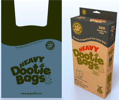 Premium Heavy-Duty Waste Bags with Easy-Tie Handles for Pet Waste and Litter Disposal - Versatile, Leakproof, and Eco-Friendly Cornstarch Material, Ideal for Swivel Bins and Scoopers
