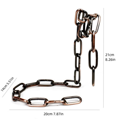 Magical Floating Chain Wine Bottle Holder – Gravity-Defying Suspension Wine Rack for 1 Bottle | Eye-Catching Bar, Kitchen & Home Décor Display Stand